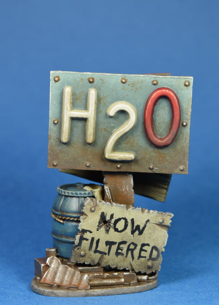 Sign 3 – Gas, H2O