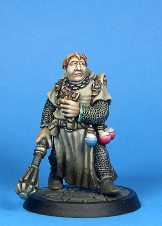 Cleric - Tonsure & Mace