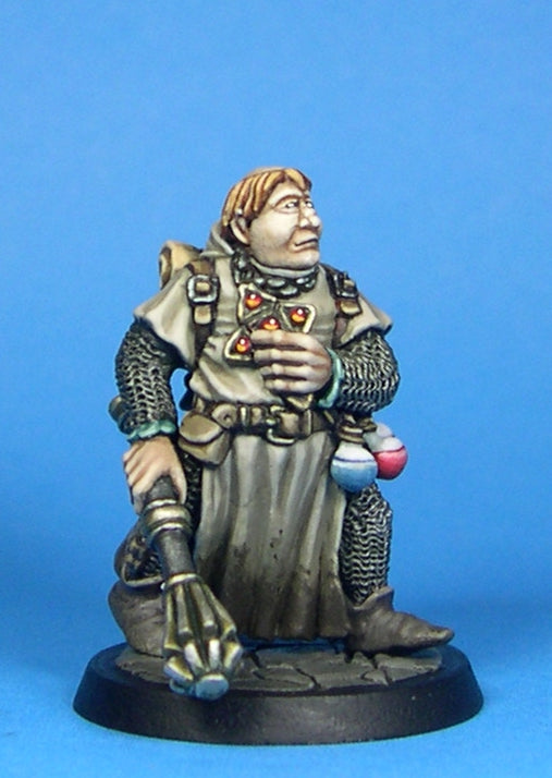 Cleric - Tonsure & Mace