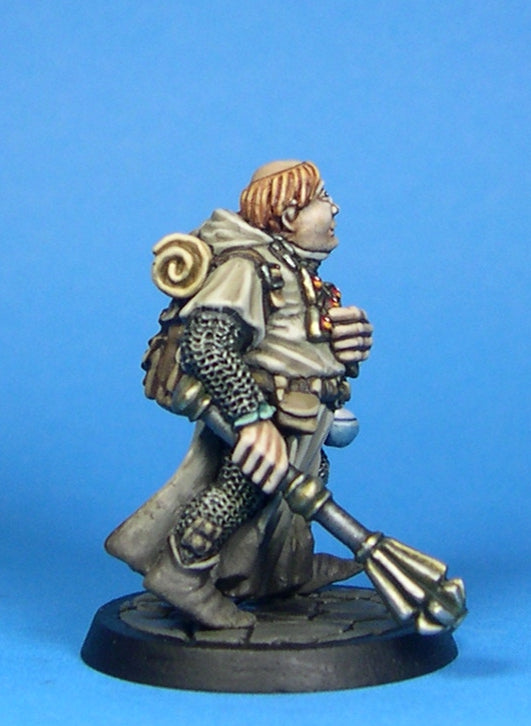 Cleric - Tonsure & Mace